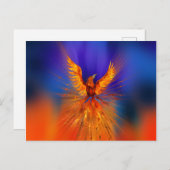 Phoenix Rising Briefkaart (Voorkant / Achterkant)