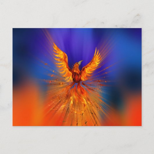 Phoenix Rising Briefkaart (Voorkant)