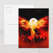 Phoenix Rising Briefkaart (Voorkant / Achterkant)