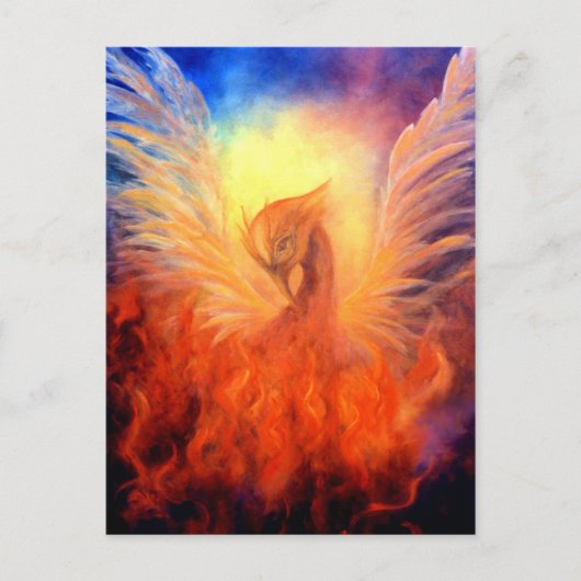 Phoenix Rising Briefkaart (Voorkant)