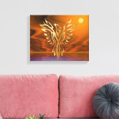 Phoenix Rising Canvas Afdruk (Insitu (Woonkamer))
