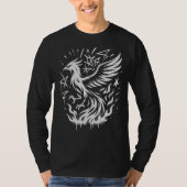 Phoenix Rising: De Samurai's Vuur T-shirt (Voorkant)