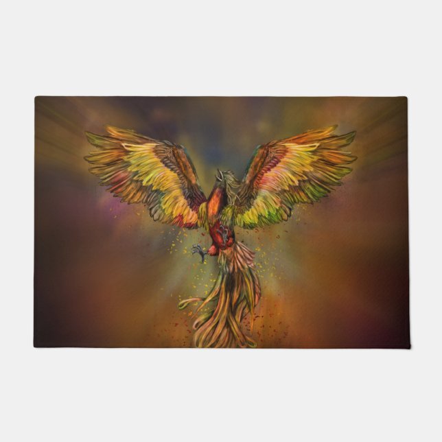 Phoenix Rising Deurmat (Voorkant)