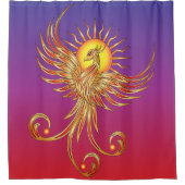 Phoenix Rising Douchegordijn (Voorkant)