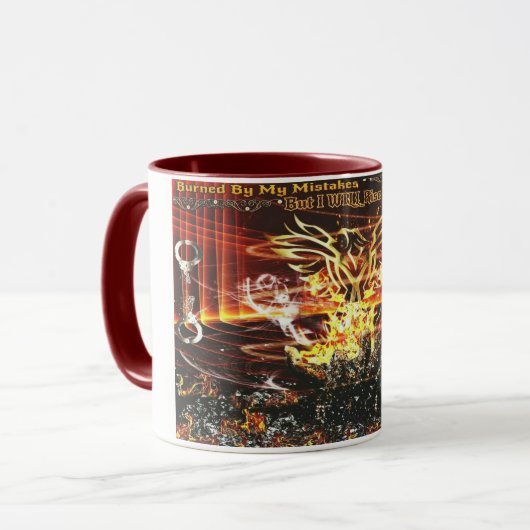Phoenix Rising Drinkware Mok (Voorkant links)