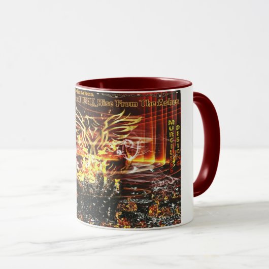 Phoenix Rising Drinkware Mok (Voorkant rechts)