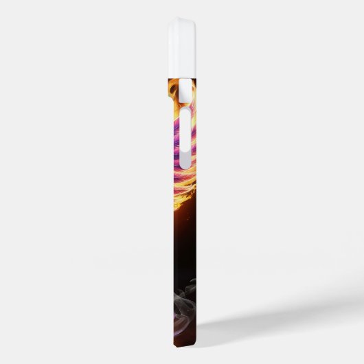 Phoenix Rising: een dans van vlammen Case-Mate iPhone Case (Achterkant / Links)