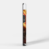 "Phoenix Rising: Een Dans van Vlammen" iPhone Hoesje (Rechterkant)