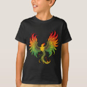 Phoenix Rising – Ein Design voller Kraft und Wiede T-shirt (Voorkant)