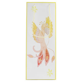 Phoenix Rising Fantasie Magische Vrienden Wijn Cadeautas