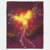 Phoenix Rising Fleece Deken (Voorkant)
