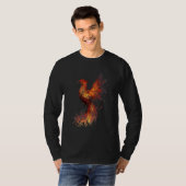 Phoenix Rising From Ashes Resurrection Rebirth New T-shirt (Voorkant volledig)
