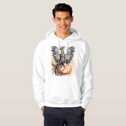 Phoenix Rising Hoodie (Voorkant volledig)