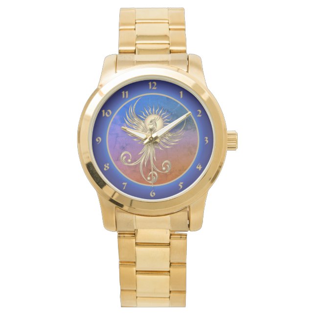 Phoenix Rising Horloge (Voorkant)