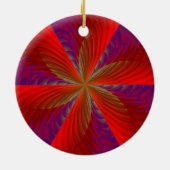 Phoenix Rising Keramisch Ornament (Achterkant)