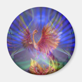 Phoenix Rising Koelkast Magnet