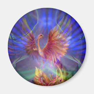 Phoenix Rising Koelkast Magnet
