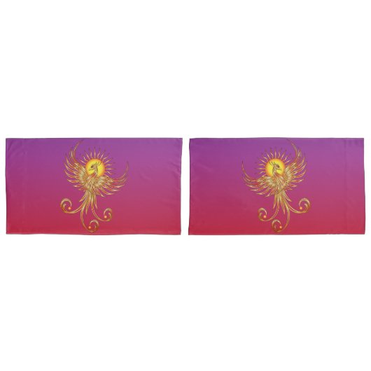 Phoenix Rising Kussensloop (Voorkant-Set)