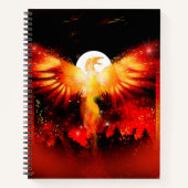 Phoenix Rising-laptop Notitieboek (Voorkant)