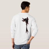 Phoenix Rising Longsleeve T-shirt (Achterkant volledig)