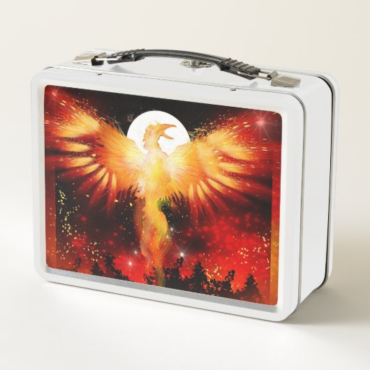 Phoenix Rising Lunch Box (Achterkant)