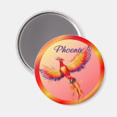 Phoenix Rising Magneet (Voorkant / Achterkant)