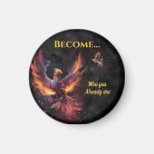 Phoenix Rising Magnet (Voorkant)