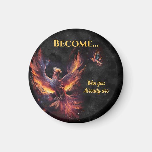 Phoenix Rising Magnet (Voorkant)