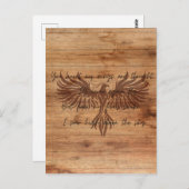 Phoenix Rising | Motivering Briefkaart (Voorkant / Achterkant)