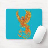 Phoenix Rising Mousepad Muismat (Met muis)