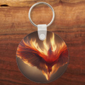 Phoenix Rising Name Inspirating Sterke Sleutelhang Sleutelhanger (Achterkant)