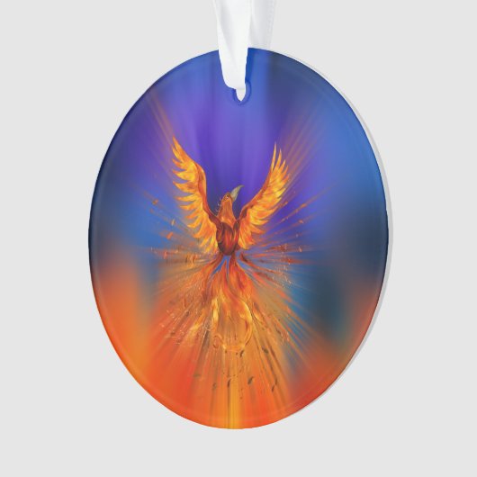 Phoenix Rising Ornament (voorkant)