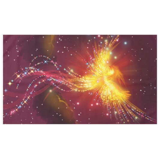 Phoenix Rising (Paars) Tafelkleed (Voorkant (Horizontaal))