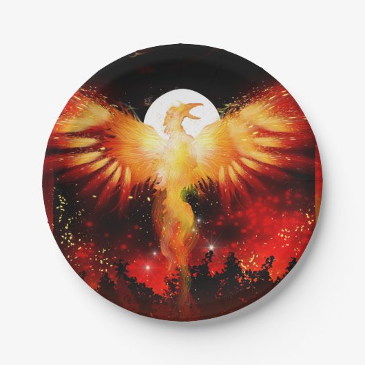 Phoenix Rising Paper Bord (Voorkant)