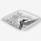 Phoenix Rising Papieren Bordje (Gebogen)