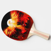 Phoenix Rising Ping Pong Paddle Tafeltennisbatje (Zijkant)