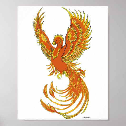 Phoenix Rising Poster (Voorkant)