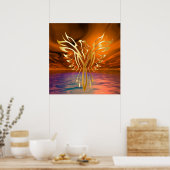 Phoenix Rising Poster (Keuken)