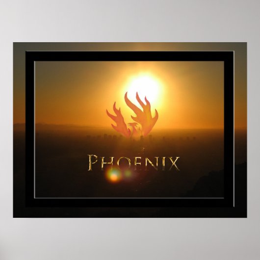 Phoenix Rising Poster (Voorkant)