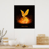 Phoenix Rising Poster (Keuken)