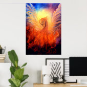 Phoenix Rising Poster (Thuiskantoor)