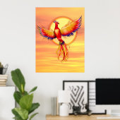 Phoenix Rising Poster (Thuiskantoor)