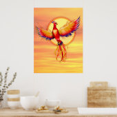 Phoenix Rising Poster (Keuken)