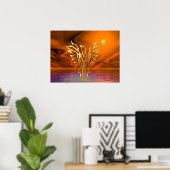 Phoenix Rising Poster (Thuiskantoor)