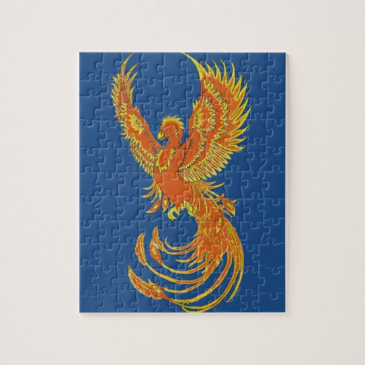 Phoenix Rising Puzzle Legpuzzel (Verticaal)