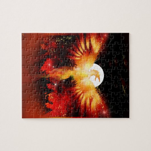 Phoenix Rising Puzzle Legpuzzel (Horizontaal)