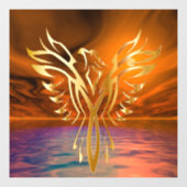 Phoenix Rising Raamsticker (Vel)