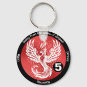 Phoenix Rising Recovery Mijlpaal A, NA, Al-Anon Sleutelhanger (Voorkant)