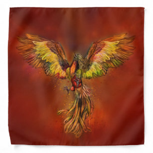Phoenix Rising - rode hemel Bandana