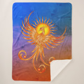 Phoenix Rising Sherpa Deken (Voorkant)